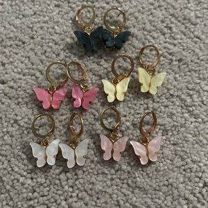 Butterfly earrings